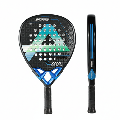 Raquette de Padel 12K avec Technologie de Point d'Impact Élargi
