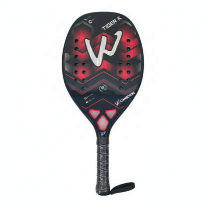 Raquette de Beach Padel Pro | Fibre de Kevlar & Surface Rugueuse