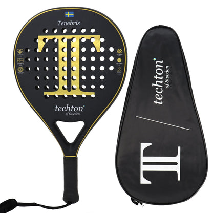 Raquette Padel Carbone Pro Gomme EVA Soft - Puissance & Contrôle