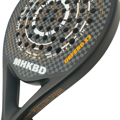 Raquette de Padel 100% Carbone avec Mousse EVA