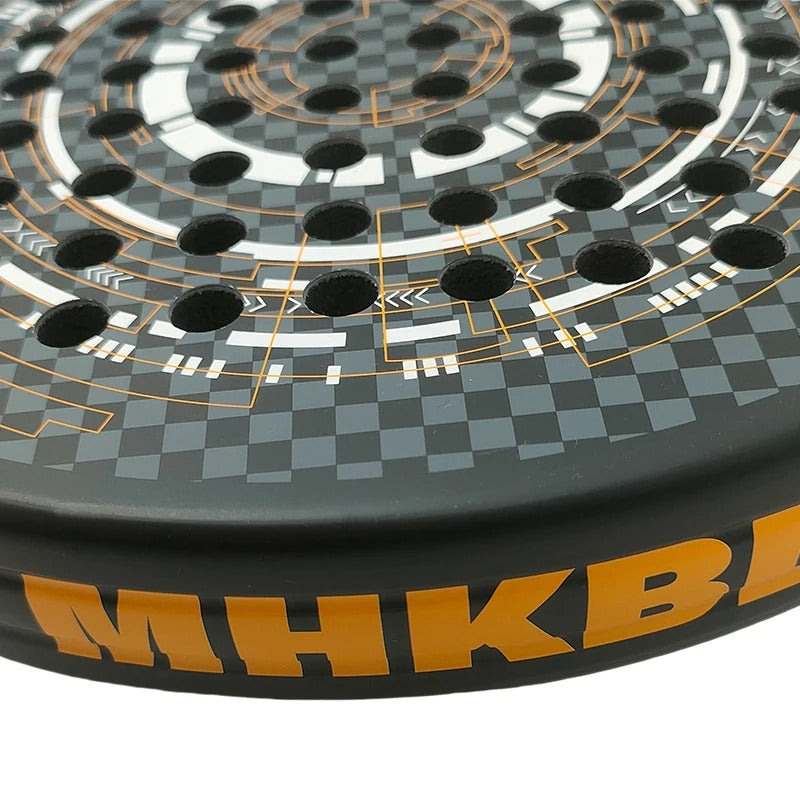 Raquette de Padel 100% Carbone avec Mousse EVA